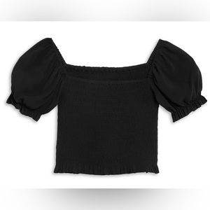 KATIE J NYC TWEEN MARLEE PUFF SLEEVE TOP
